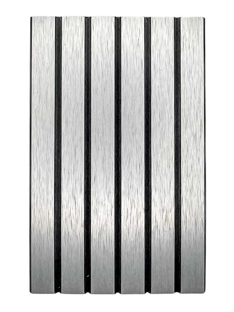 233BA-Brushed Aluminum Tambour