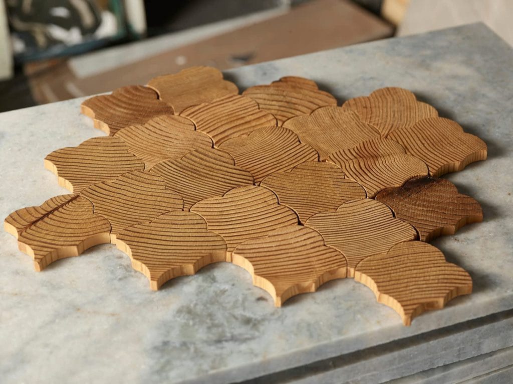 Front-Geometricl-Scallop-01_Forest_Elements_Mosaic_Wood_Wall_Tiles