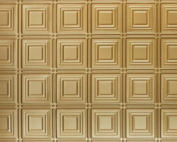 Gold tambour wall panels with raised square pattern, fine borders, and round accents offer a modern geometric look for interiors. | Custom tambour and architectural wood specialists Gold tambour wall panels with raised square pattern, fine borders, and round accents offer a modern geometric look for interiors. | Custom tambour and architectural wood specialists