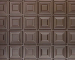 Bronze 204 2'x4' faux tin ceiling tile Bronze 204 2'x4' faux tin ceiling tile