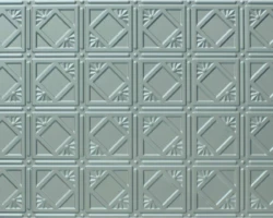 Silver-gray wide plank wall or ceiling panel with raised diamond geometric pattern, perfect for modern interiors from Surfacing Solution. | Custom tambour and architectural wood specialists Silver-gray wide plank wall or ceiling panel with raised diamond geometric pattern, perfect for modern interiors from Surfacing Solution. | Custom tambour and architectural wood specialists