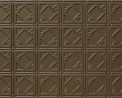 Bronze 207 2'x4' faux tin ceiling tile Bronze 207 2'x4' faux tin ceiling tile