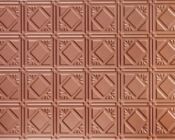 Copper 207 2'x4' faux tin ceiling tile Copper 207 2'x4' faux tin ceiling tile