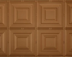 Fused Bronze #320 2'x4' faux tin ceiling tile Fused Bronze #320 2'x4' faux tin ceiling tile