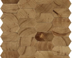 Forest Elements Wood Mosaic Wall Tiles, Wood Wall Tiles, Honeycomb Wood Tile Forest Elements Wood Mosaic Wall Tiles, Wood Wall Tiles, Honeycomb Wood Tile
