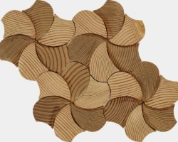 Forest Elements Stereo Pinwheel Wood Mosaic Wall Tiles Forest Elements Stereo Pinwheel Wood Mosaic Wall Tiles