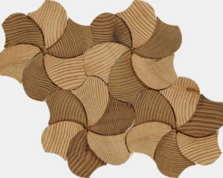 Forest Elements Stereo Pinwheel Wood Mosaic Wall Tiles Forest Elements Stereo Pinwheel Wood Mosaic Wall Tiles