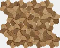 Forest Elements Stereo Pinwheel Wood Mosaic Wall Tiles Forest Elements Stereo Pinwheel Wood Mosaic Wall Tiles