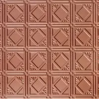 Copper 207 2'x4' faux tin ceiling tile