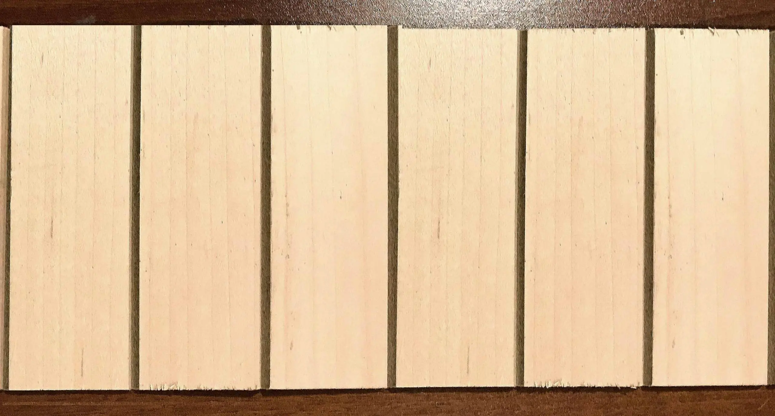 631 1.5" maple veneer wall paneling tambour